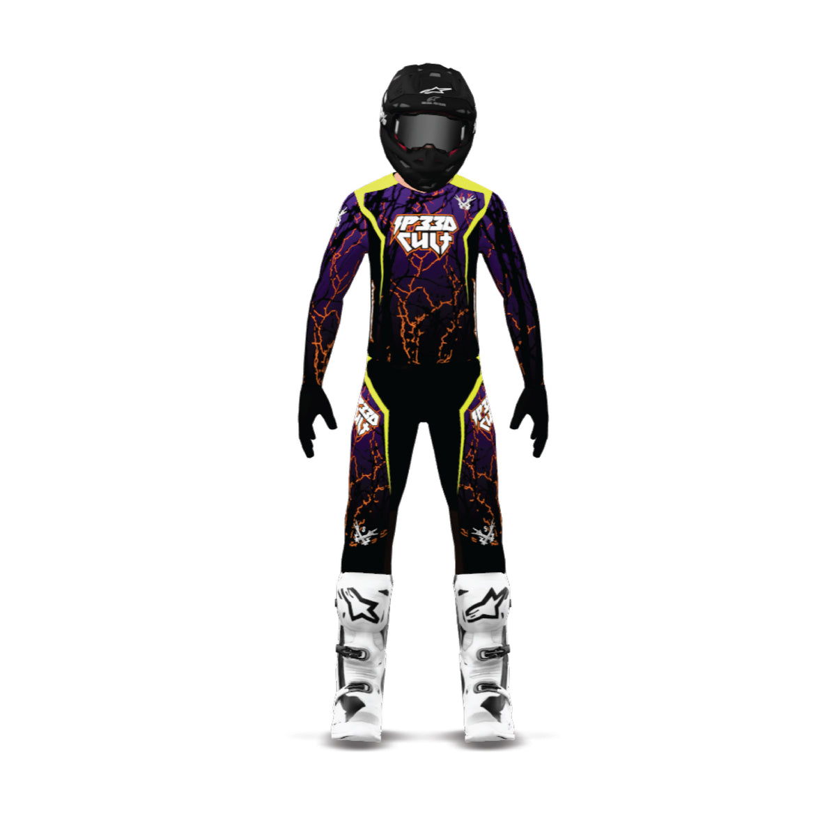 MX KIT - Strike Purple - Yellow
